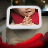 Maxbell Car Seat Mirror Rear Facing Back Seat Mirror Adjustable Wide Angle View