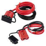 Maxbell Quick Disconnect Winch Power Cable Kit Wiring Kit for Automotive RV SUV