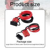 Maxbell Quick Disconnect Winch Power Cable Kit Wiring Kit for Automotive RV SUV