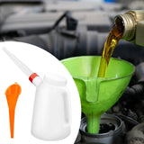 Maxbell Oil Measuring Jug with Pouring Flexible Spout for Automobile Garage Car 3L