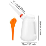 Maxbell Oil Measuring Jug with Pouring Flexible Spout for Automobile Garage Car 4L