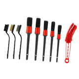 Maxbell 9Pcs Car Detailing Brushes Set for Air Conditioner Vents Accessory Versatile