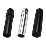 Maxbell Lug Nuts Tuner Socket Key Lugnuts Sockets Drive Tuner Socket Key Tools Black 6 Point Splines