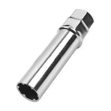 Maxbell Lug Nuts Tuner Socket Key Lugnuts Sockets Drive Tuner Socket Key Tools Silver 6 Point Splines