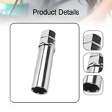 Maxbell Lug Nuts Tuner Socket Key Lugnuts Sockets Drive Tuner Socket Key Tools Silver 6 Point Splines