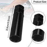 Maxbell Lug Nuts Tuner Socket Key Lugnuts Sockets Drive Tuner Socket Key Tools Black 7 Points Splines