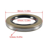 Maxbell 4x Double Lip Grease Seals 01003600 High Performance Repair Parts Accessory