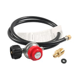 Maxbell Adjustable Propane Regulator and Hose Portable for Outdoor Cooker