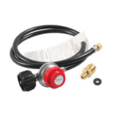 Maxbell Adjustable Propane Regulator and Hose Portable for Outdoor Cooker