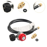 Maxbell Adjustable Propane Regulator and Hose Portable for Outdoor Cooker