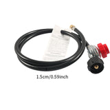 Maxbell Adjustable Propane Regulator and Hose Portable for Outdoor Cooker