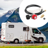 Maxbell Adjustable Propane Regulator and Hose Portable for Outdoor Cooker