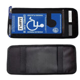 Maxbell Car Handicap Placard Holder Easy Installation PVC Car Handicap Permit Symbol