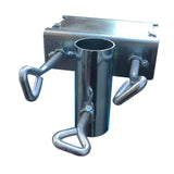 Maxbell Patio Umbrella Clamp Bench Deck Umbrella Stand for Deck Beach Courtyard