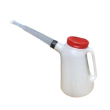 Maxbell Oil Measuring Container with Cap Oil Pot with Scale Automotive Oil Dispenser black ring