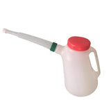 Maxbell Oil Measuring Container with Cap Oil Pot with Scale Automotive Oil Dispenser green ring