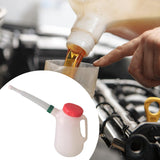 Maxbell Oil Measuring Container with Cap Oil Pot with Scale Automotive Oil Dispenser green ring