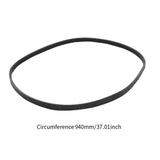Maxbell Wheel Balancer Transmission Belt 3 Concave 4 Convex Professional Replacement 94cm