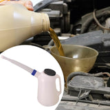 Maxbell Oil Jug Oil Pot Sealing with Spout for Motorcycle Vehicle Garage blue rings