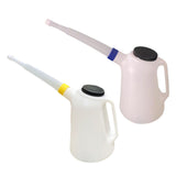 Maxbell Oil Jug Oil Pot Sealing with Spout for Motorcycle Vehicle Garage blue rings