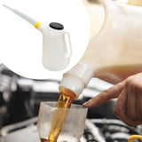 Maxbell Oil Jug Oil Pot Sealing with Spout for Motorcycle Vehicle Garage yellow rings