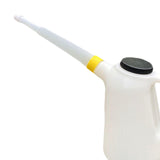 Maxbell Oil Jug Oil Pot Sealing with Spout for Motorcycle Vehicle Garage yellow rings