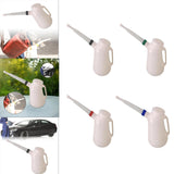 Maxbell Oil Measuring Dispensing Jug Oil Measuring Container for Car Motorcycle Black