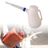 Maxbell Oil Measuring Dispensing Jug Oil Measuring Container for Car Motorcycle Blue