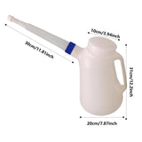Maxbell Oil Measuring Dispensing Jug Oil Measuring Container for Car Motorcycle Blue