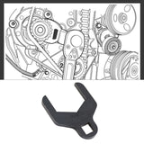 Maxbell Water Pump Wrench Stable Timing Belt Tension Spanner for Chevrolet Lova Opening 46mm
