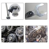 Maxbell Water Pump Wrench Stable Timing Belt Tension Spanner for Chevrolet Lova Opening 46mm