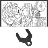 Maxbell Water Pump Wrench Stable Timing Belt Tension Spanner for Chevrolet Lova Opening 41mm