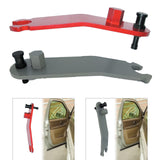 Maxbell Door Alignment Tool Door Adjuster Steel Adjusting Auto Body Collision Repair Red
