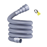 Maxbell Waste Water Pipe Kit Easily Install Foldable Professional with Clamp 4 m