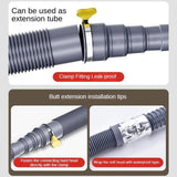 Maxbell Waste Water Pipe Kit Easily Install Foldable Professional with Clamp 4 m