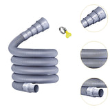 Maxbell Waste Water Pipe Kit Easily Install Foldable Professional with Clamp 5 m
