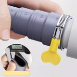 Maxbell Waste Water Pipe Kit Easily Install Foldable Professional with Clamp 5 m