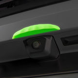 Maxbell Car Rear View Camera Cover Shields Protection Stable Easy to Install Tailgate Green