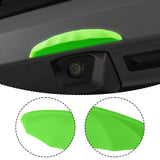Maxbell Car Rear View Camera Cover Shields Protection Stable Easy to Install Tailgate Green