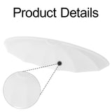 Maxbell Car Rear View Camera Cover Shields Protection Stable Easy to Install Tailgate White