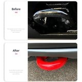 Maxbell 2Pcs Tow Hooks Covers Attachment Spare Parts Car Accessories for Toyota