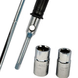 Maxbell Extended Lug Wrench Wheel Nut Remover Labor Saving Wheel Nut Wrench