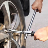 Maxbell Extended Lug Wrench Wheel Nut Remover Labor Saving Wheel Nut Wrench