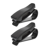 Maxbell Car Visor Sunglasses Holder Universal for Cars Trucks Car Ticket Card Holder Opp Packaging