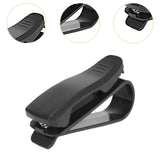 Maxbell Car Visor Sunglasses Holder Universal for Cars Trucks Car Ticket Card Holder Opp Packaging