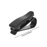 Maxbell Car Visor Sunglasses Holder Universal for Cars Trucks Car Ticket Card Holder Card Packaging
