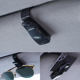 Maxbell Car Visor Sunglasses Holder Universal for Cars Trucks Car Ticket Card Holder Card Packaging