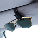 Maxbell Car Visor Sunglasses Holder Universal for Cars Trucks Car Ticket Card Holder Card Packaging