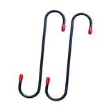 Maxbell 2 Pieces Brake Caliper Hanger Hooks Auto Brake Caliper Compression Tool Black