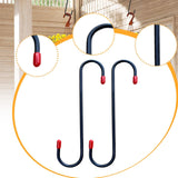 Maxbell 2 Pieces Brake Caliper Hanger Hooks Auto Brake Caliper Compression Tool Black